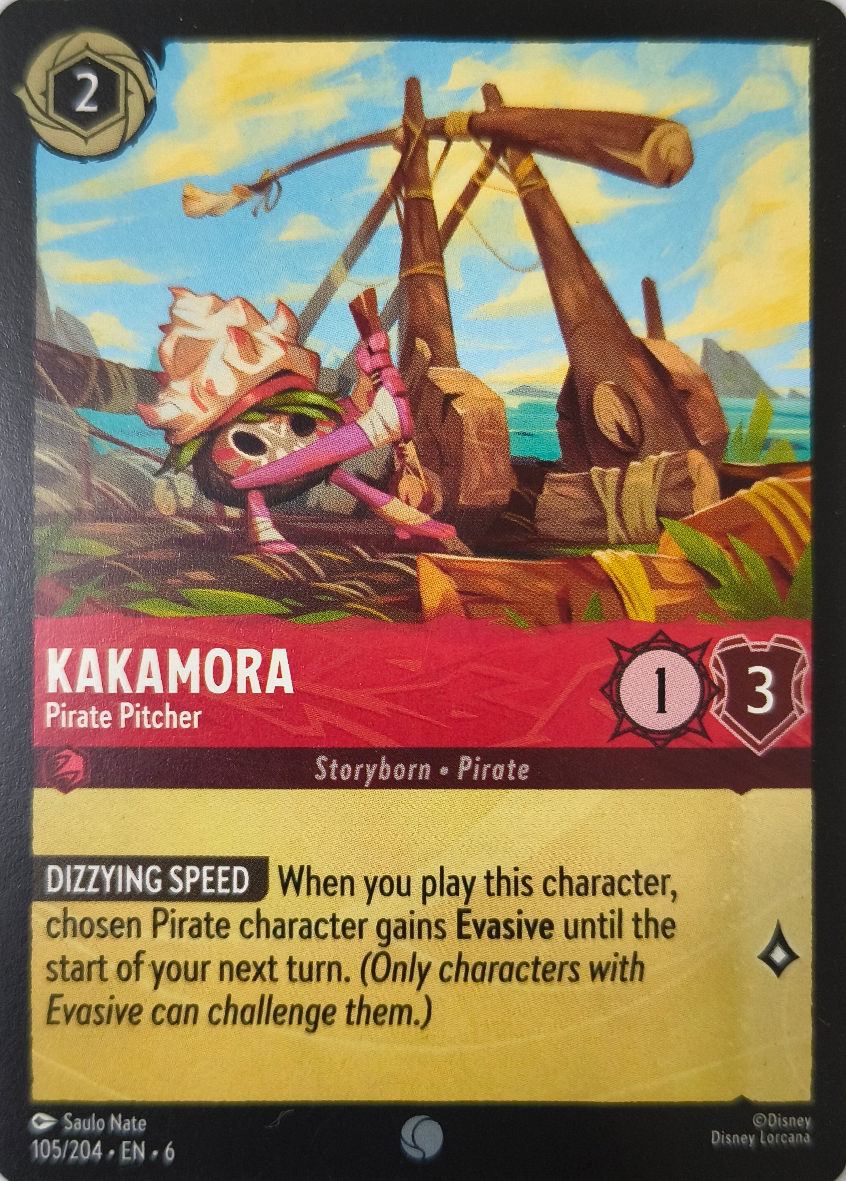Disney Lorcana Kakamora 105/204