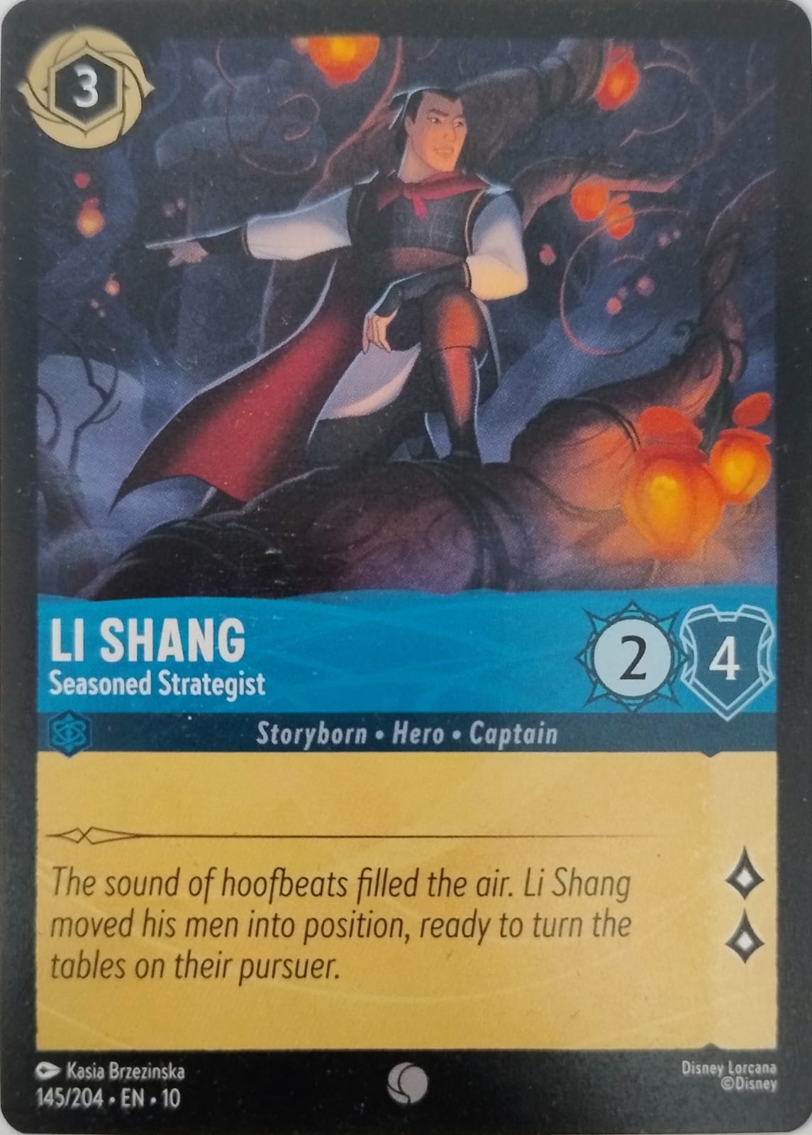 Disney Lorcana Li Shang 145/204