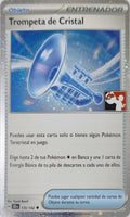 Pokemon Tcg Trompeta De Cristal 135/142 Holo Cosmos (Liga)(Español)