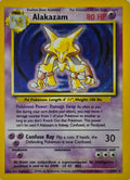 Pokémon tcg Alakazam 1/102 Holo Rare