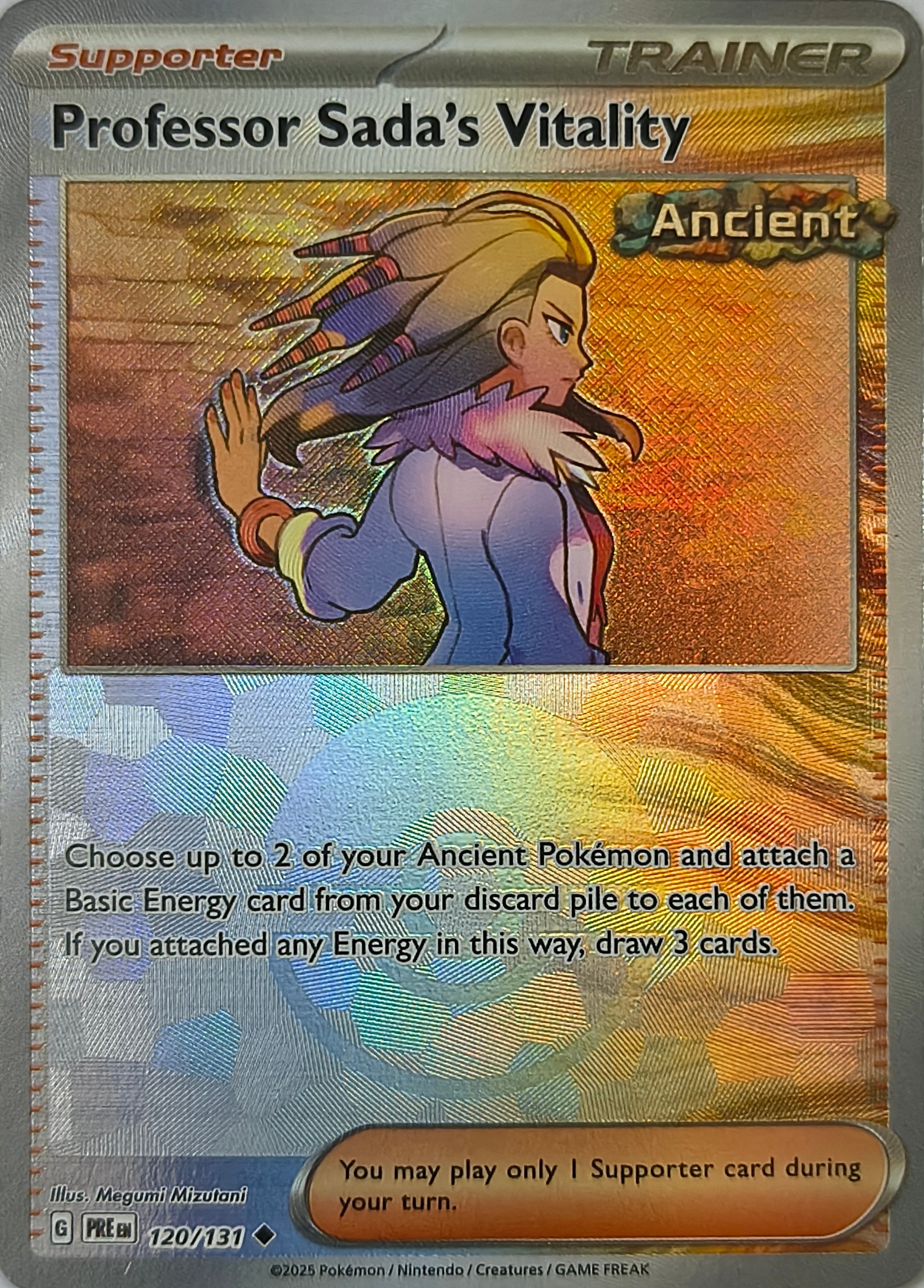 Pokémon tcg Professor Sada's Vitality 120/131 (Poke Ball)