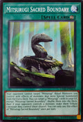 Yugioh! Mitsurugi Sacred Boundary L26D-ENM18 1st edition