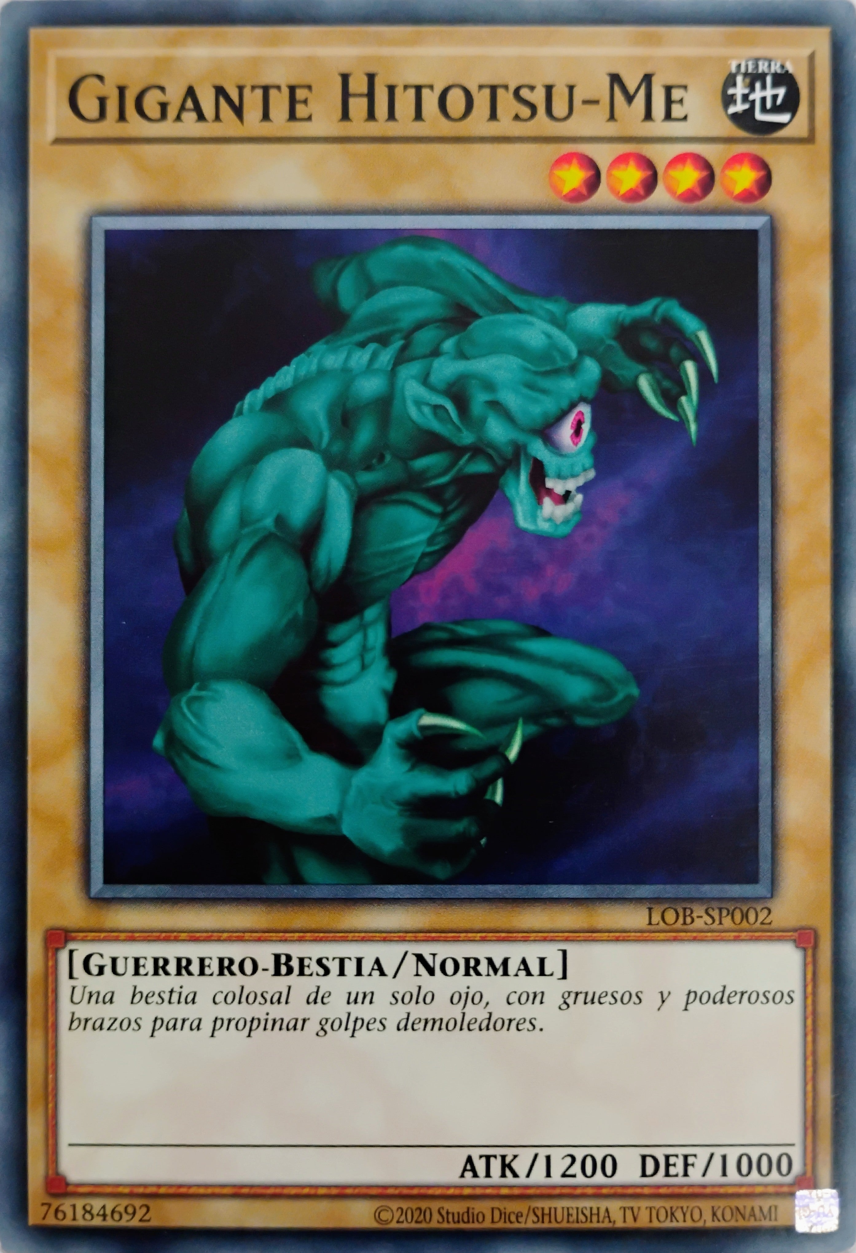 Yugioh! Gigante Hitotsu-me Lob-sp002