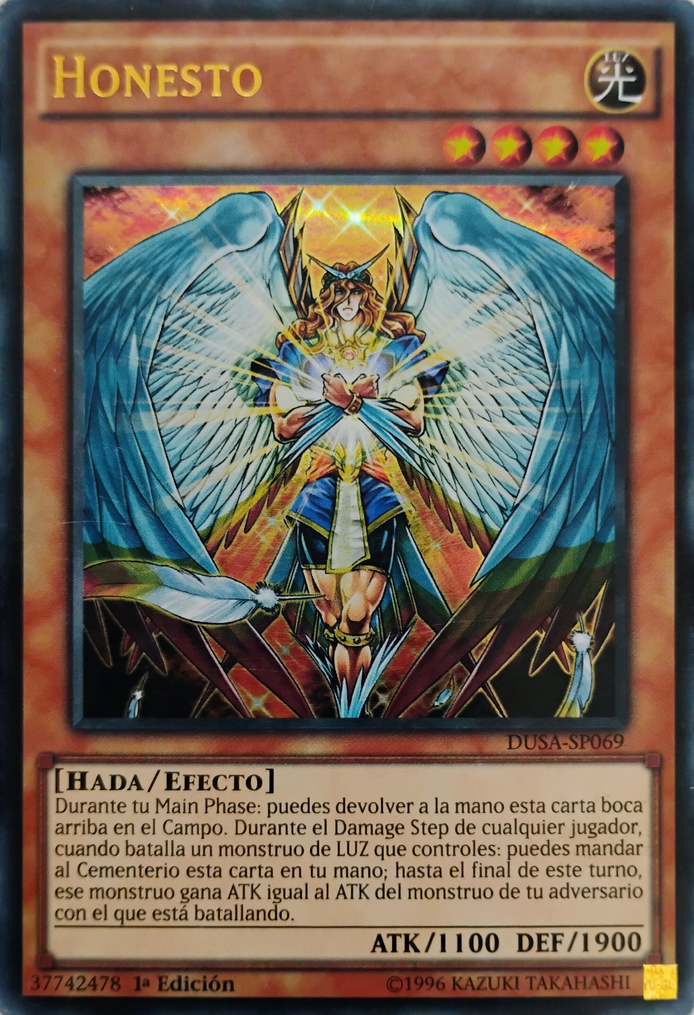 Yugioh! Honesto Dusa-sp069 1st edition Ultra Rare