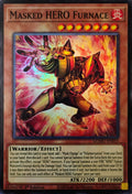 Yugioh! Masked HERO Furnace Mzmu-en015 Super Rare