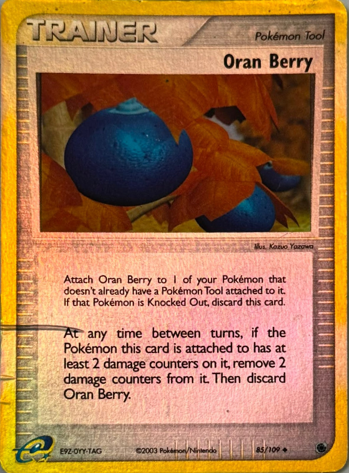 Pokémon Tcg Oran Berry 83/109 Reverse