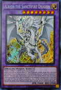 Yugioh! Albion The Sanctifire Dragon Ra05-en037 1st edition Secreta