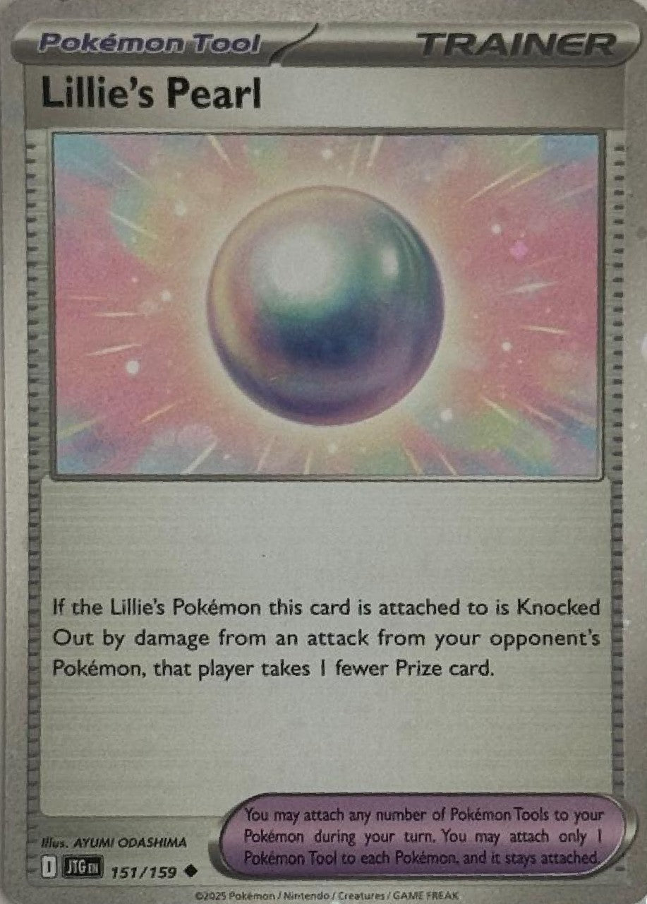 Pokémon Tcg Lillie's Pearl 151/159 Holo Cosmo