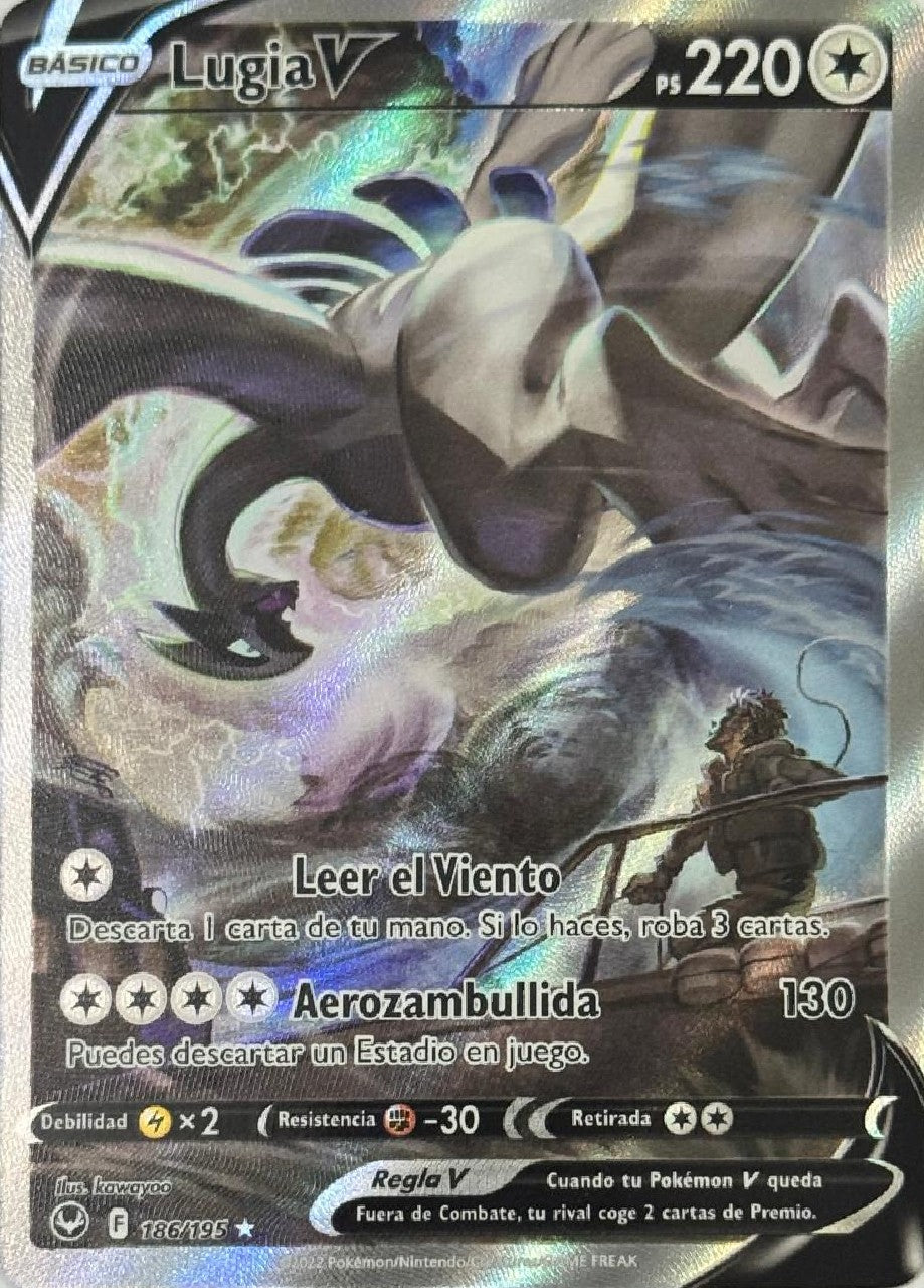 Pokémon Tcg Lugia V 186/195 (Español)