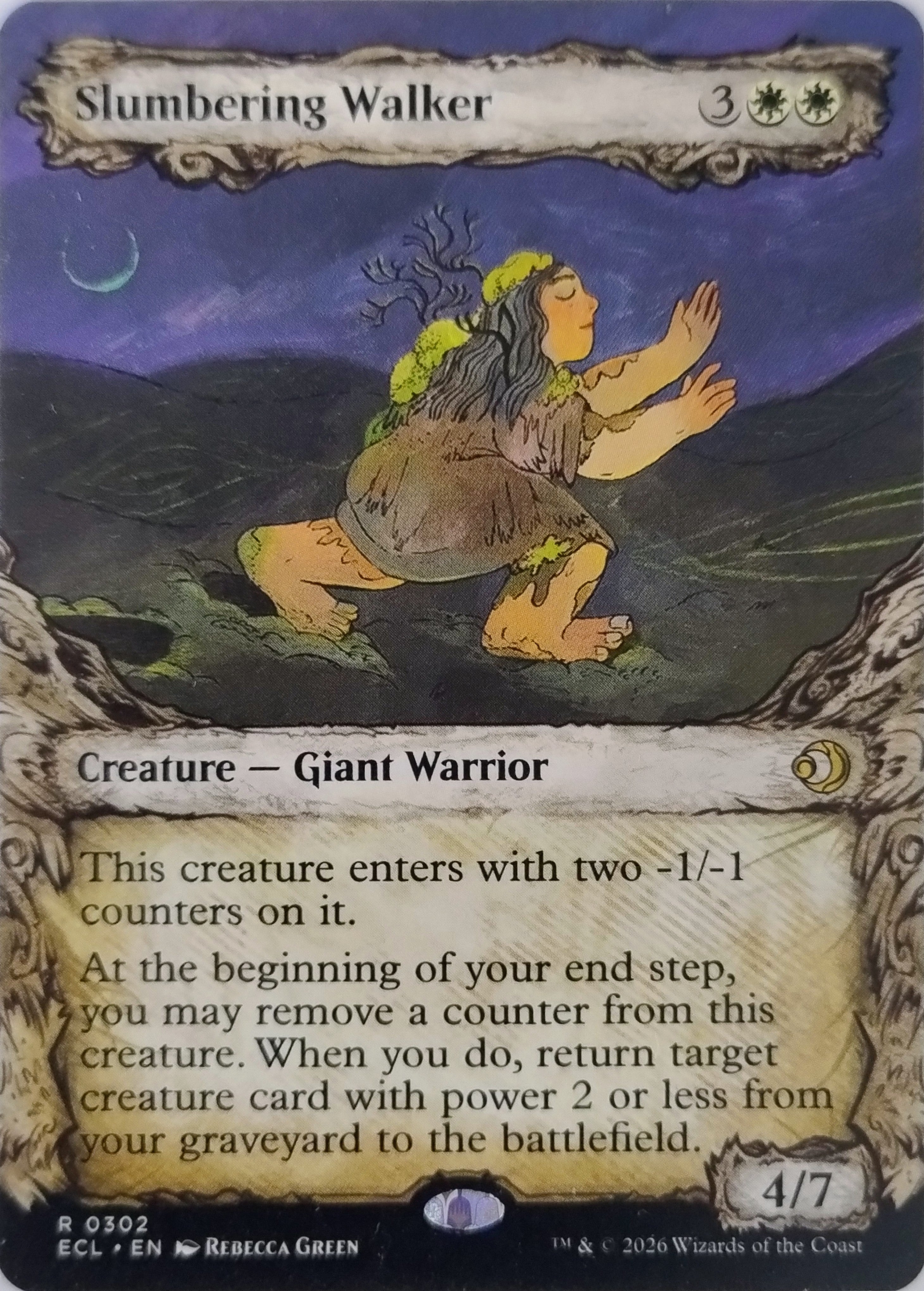 Magic Slumbering Walker 0302 (Showcase)