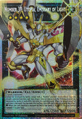 Yugioh! Number 39: Utopia, Emissary Of Light Mamo-en010 1st edition Starlight Rare (Extended Art)
