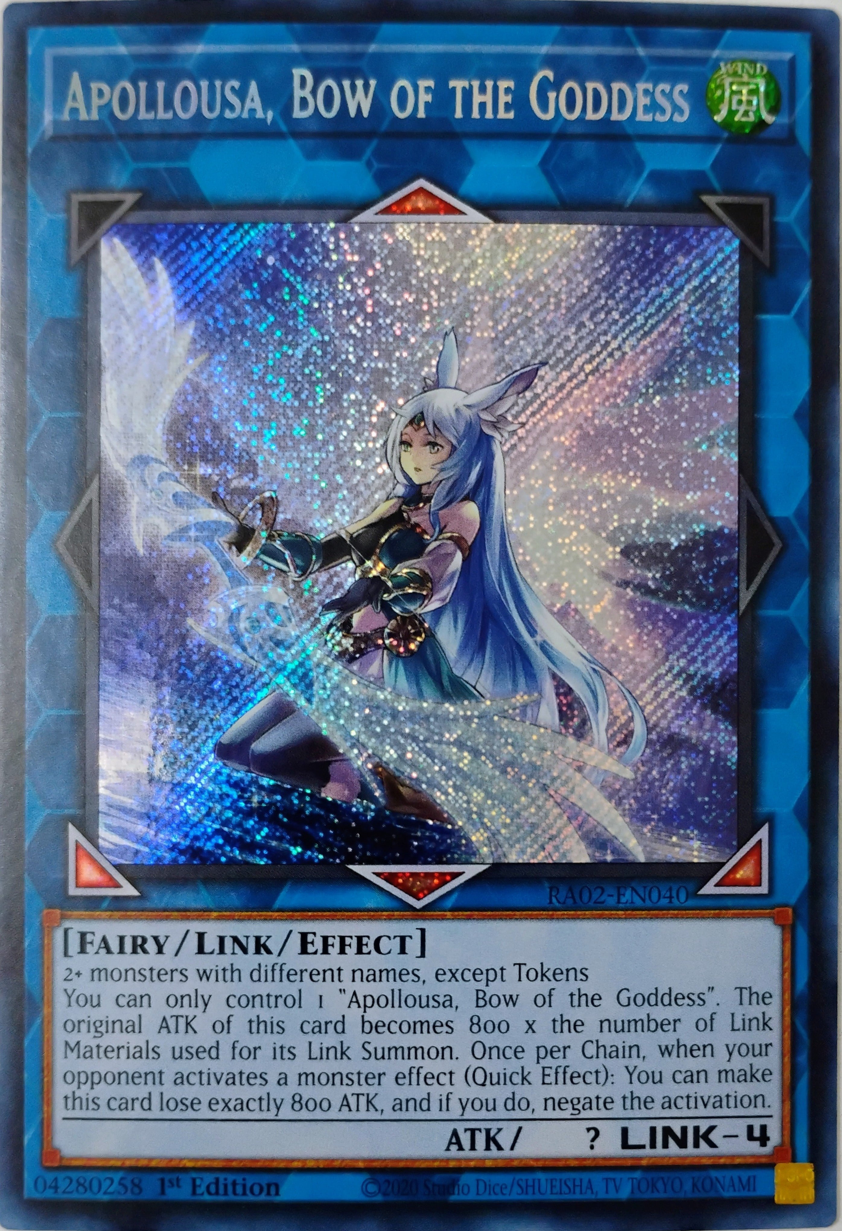 Yugioh! Apollousa, Bow Of The Goddess Ra02-en040 Secreta