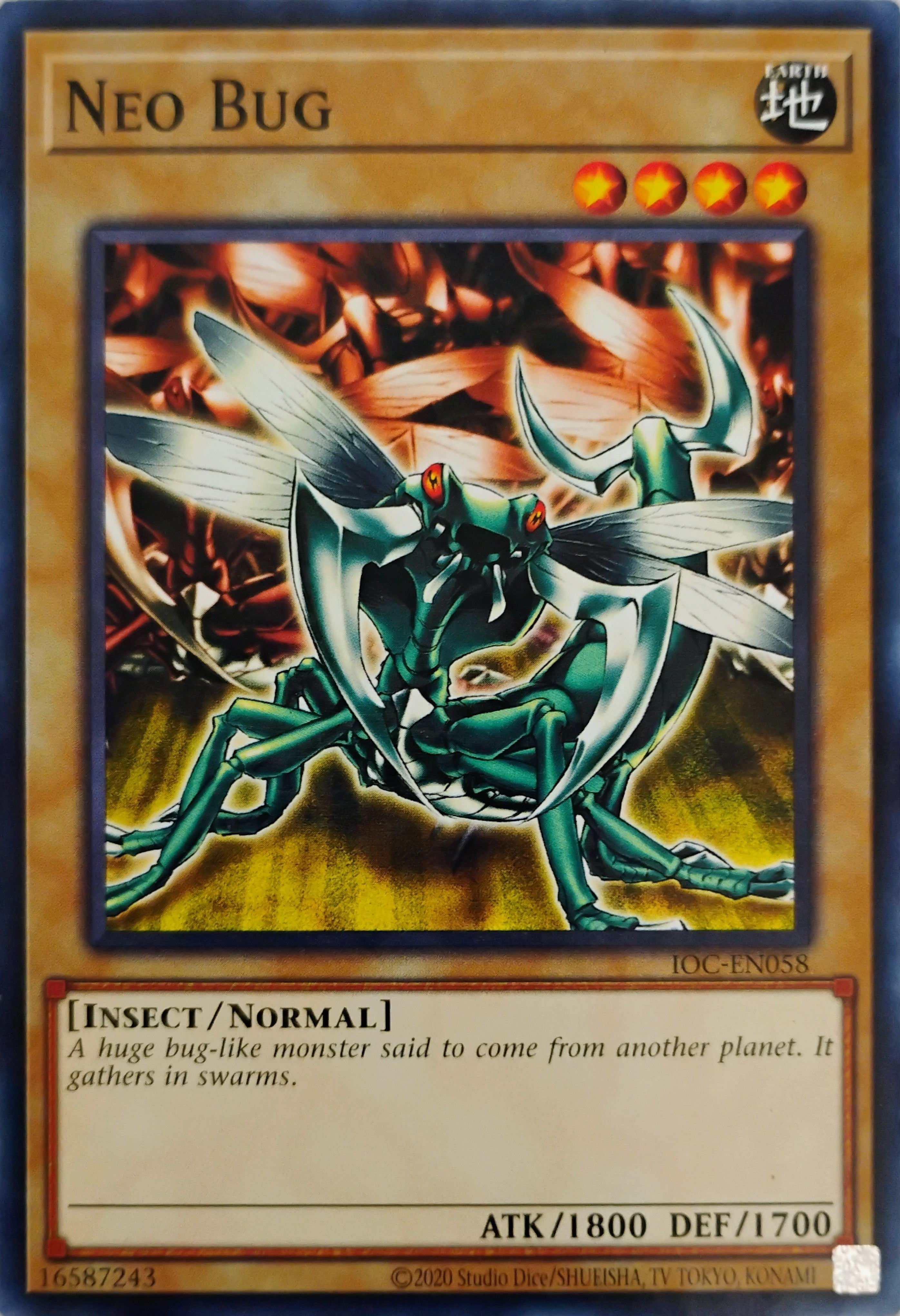 Yugioh! Neo Bug Ioc-en058