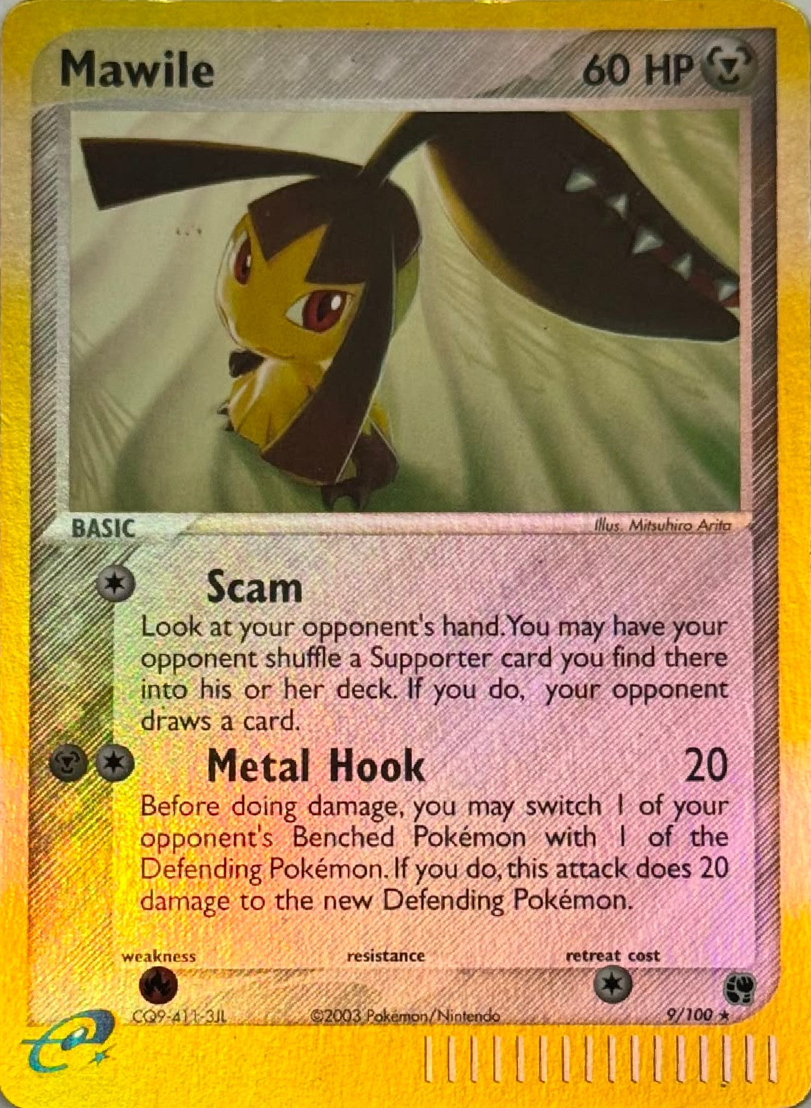 Pokémon Tcg Mawile 9/100 Reverse