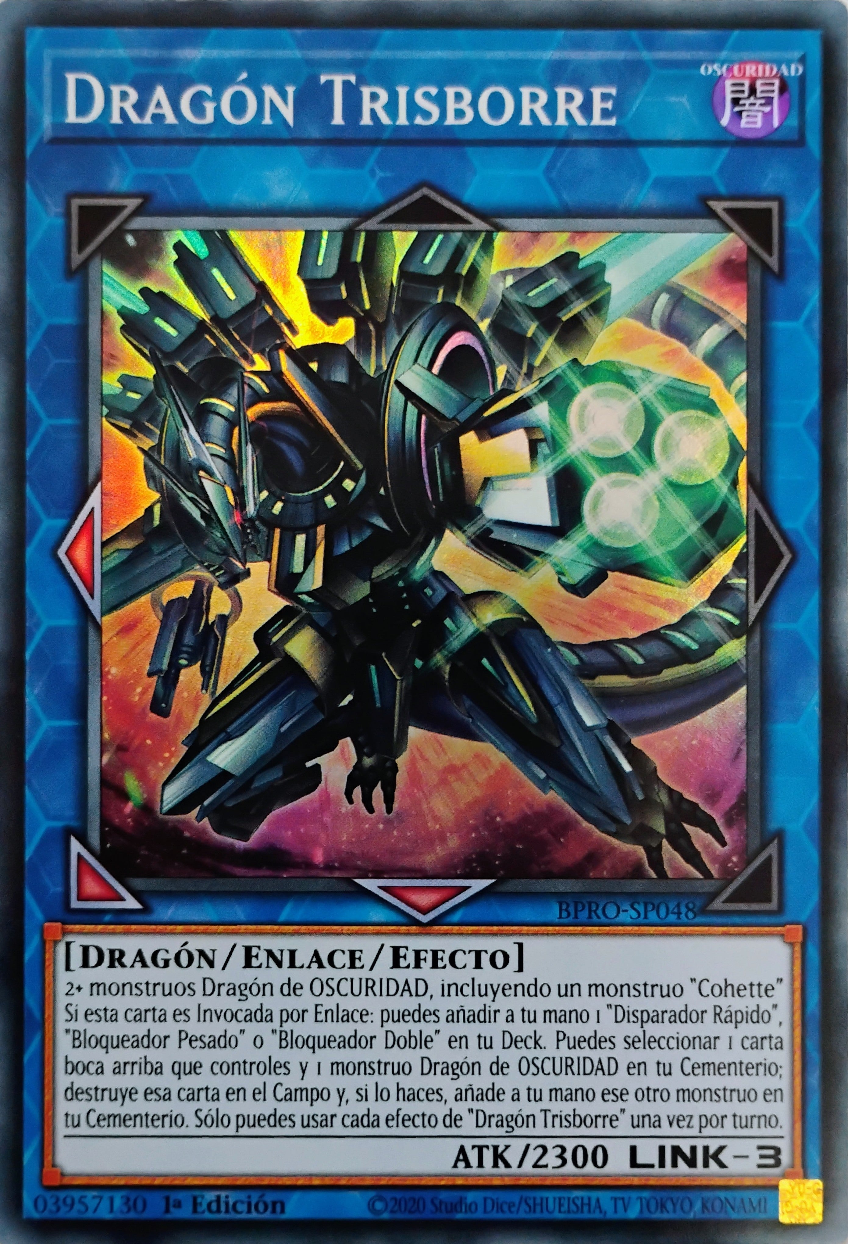 Yugioh! Dragon Trisborre Bpro-sp048 Super Rare