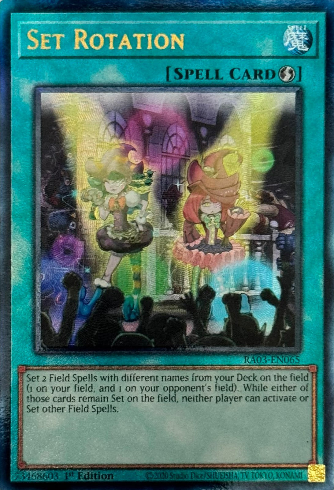 Yugioh! Set Rotation RA03-EN065 1st Editon Ultimate Rare