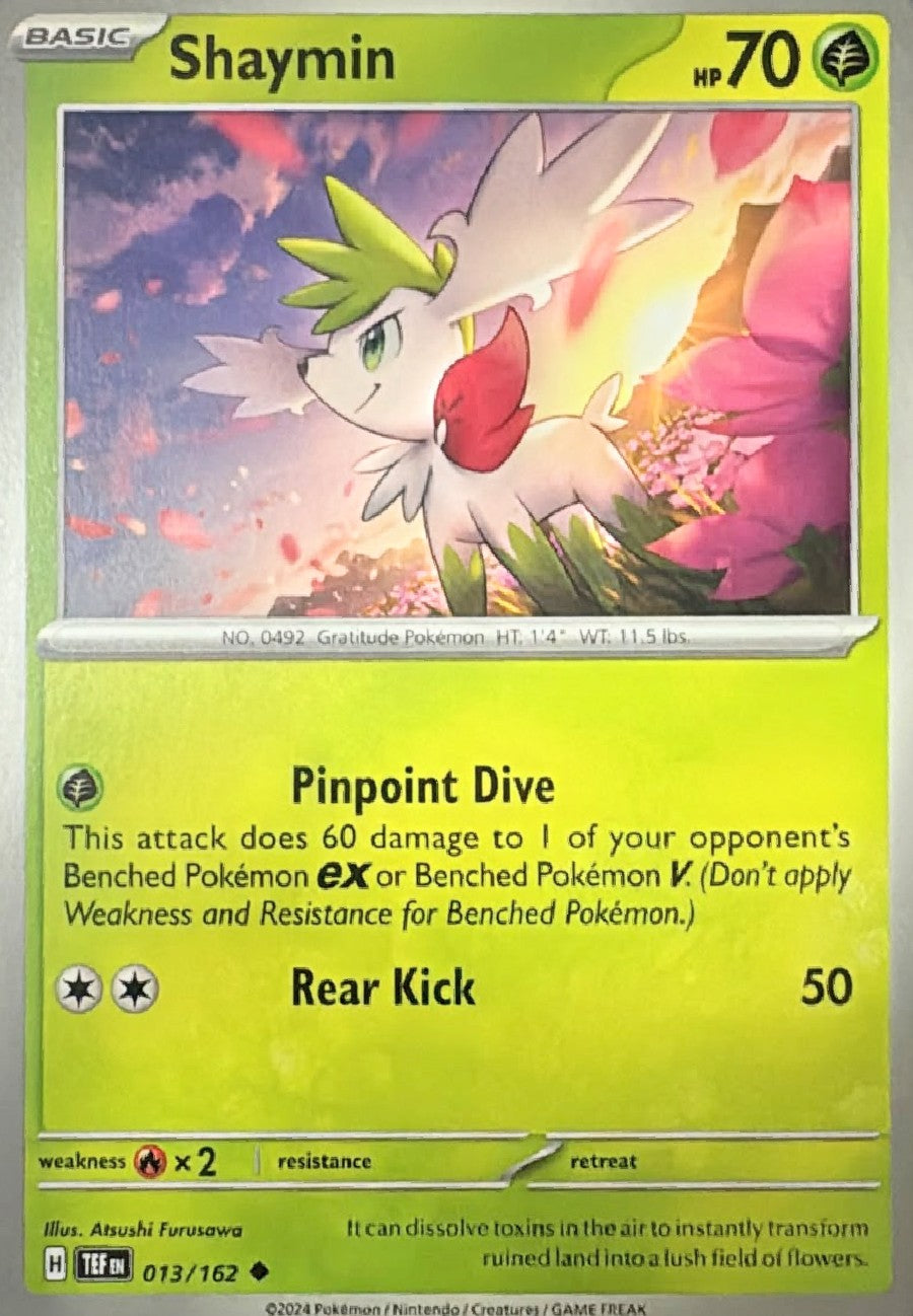 Pokémon Tcg Shaymin 013/162