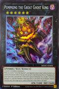 Yugioh! Pumpking The Great Ghost King Mzmu-en005 Collector rare