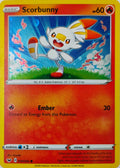 Pokémon tcg Scorbunny 030/202 Holo Cosmo