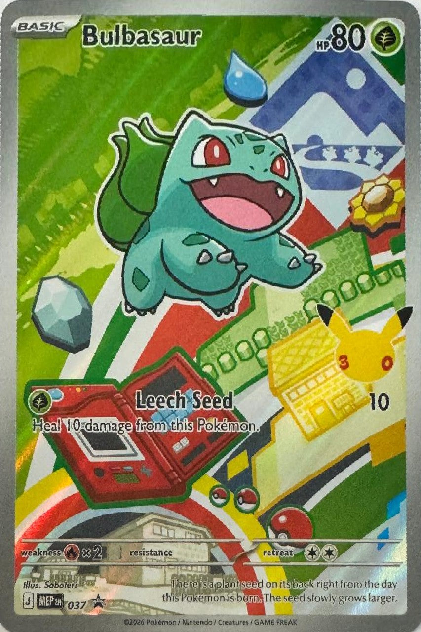 Pokemon Tcg Bulbasaur 037 Promo