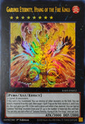 Yugioh! Garunix Eternity, Hyang of the Fire Kings Ra05-en052 1st edition Ultra Rare