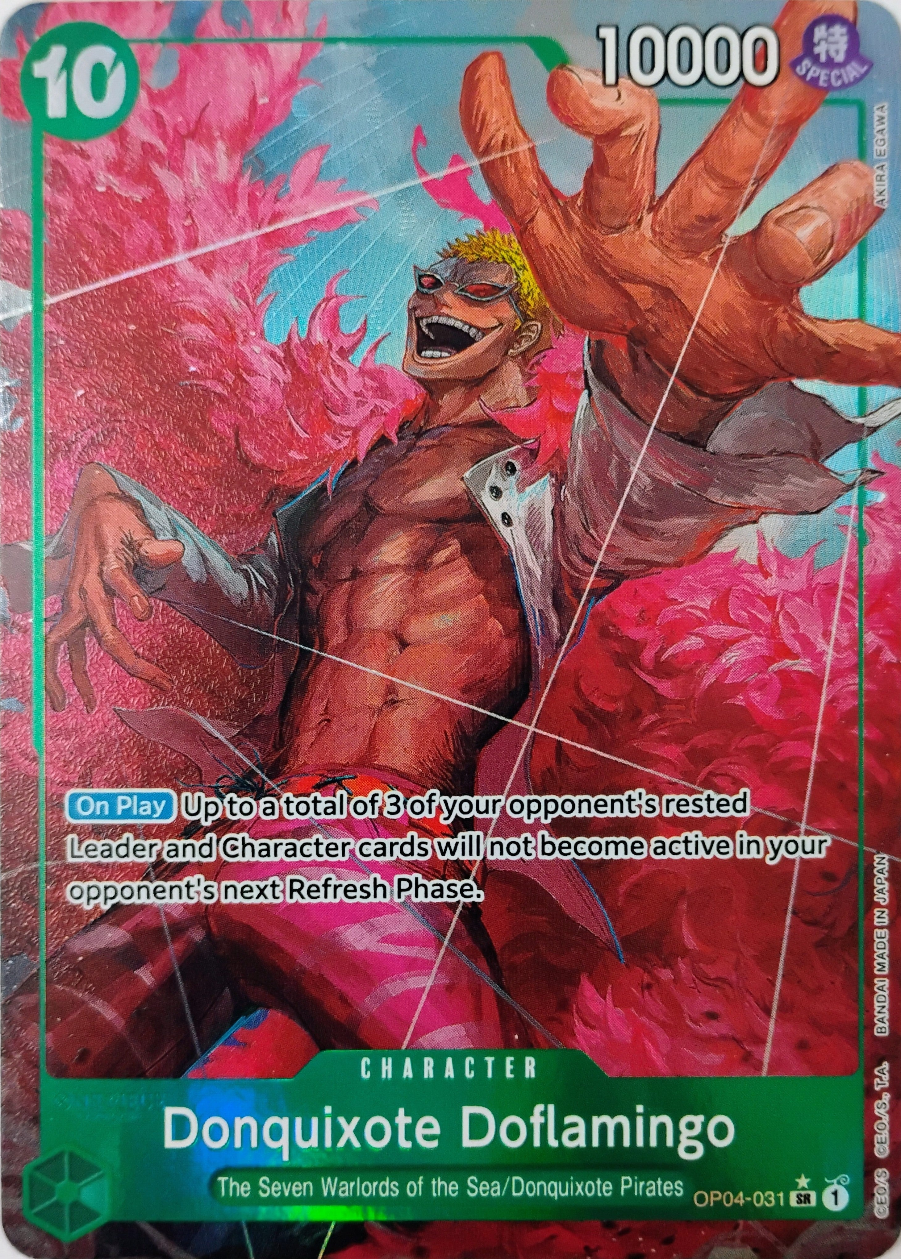 One piece Donquixote Doflamingo Op04-031