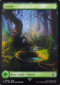 Magic tcg Forest 0306