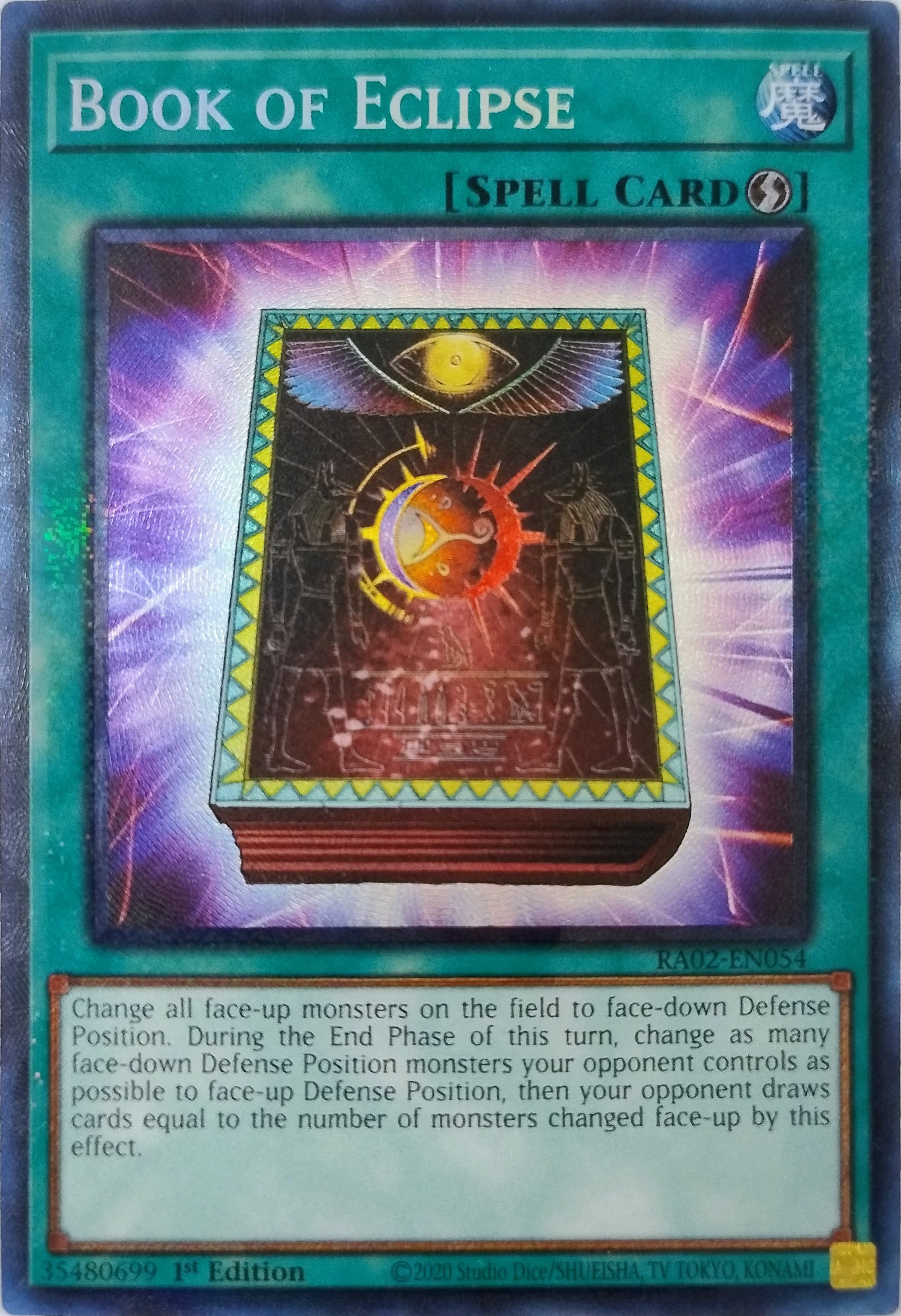 Yugioh! Book Of Eclipse Ra02-en054 1st Edition Collector