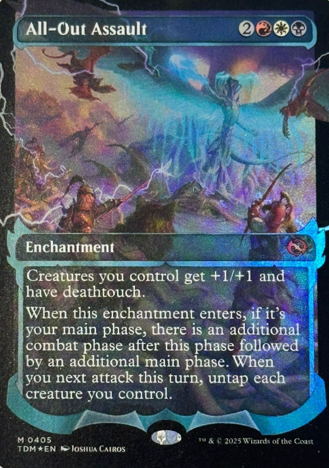 Magic tcg All-Out Assault 0405 Foil