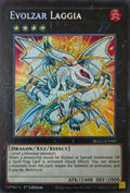 Yugioh! Evolzar Laggia Blgg-en008 1st edition Secreta