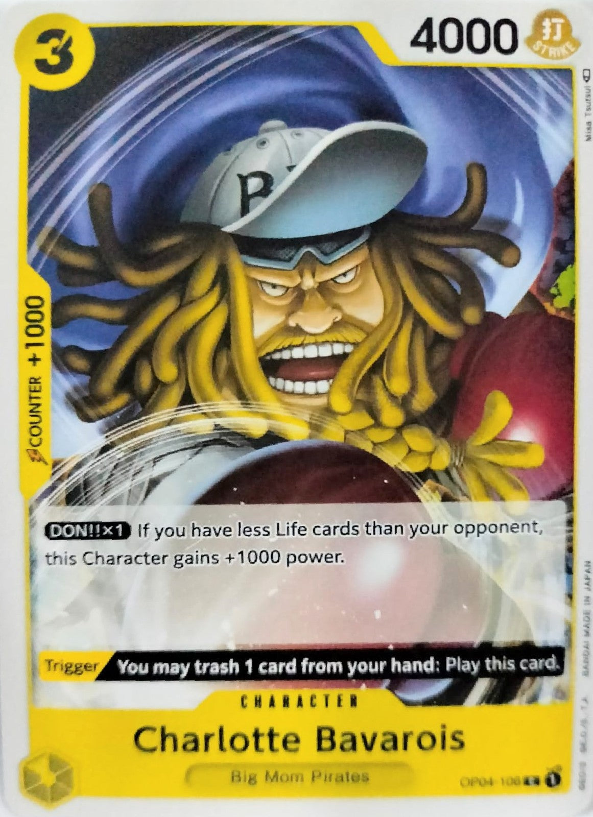 One Piece Tcg Charlotte Bavarois OP03-102