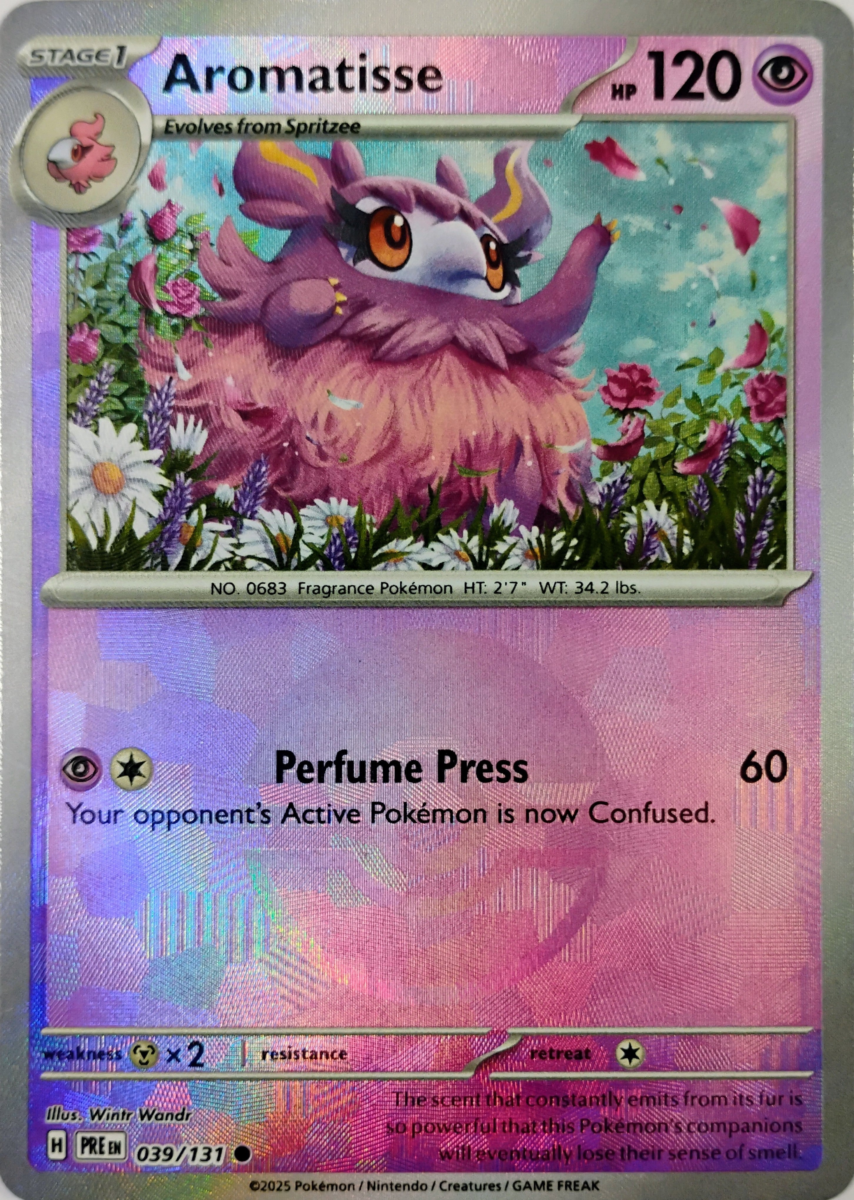 Pokémon tcg Aromatisse 039/131 (Poke Ball)