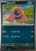 Pokémon tcg Maschiff 142/193 Holo Cosmo