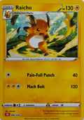 Pokémon tcg Raichu 009/034 Holo Cosmo (Clc)
