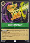Disney Lorcana Signed Contract 101/204