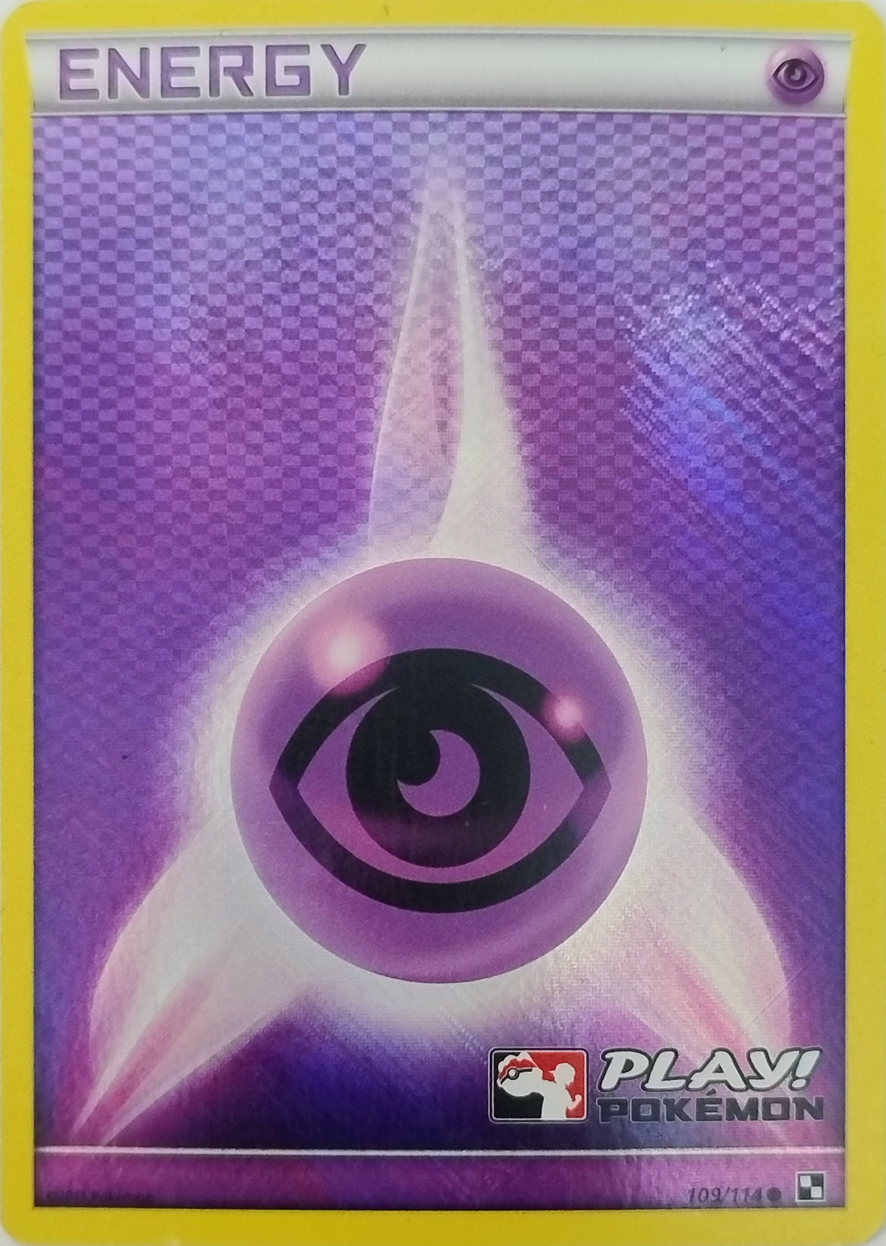Pokemon Tcg Energy Psychic 109/114 (Promo)(Liga)