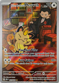 Pokémon tcg Team Rocket's Meowth 203/182