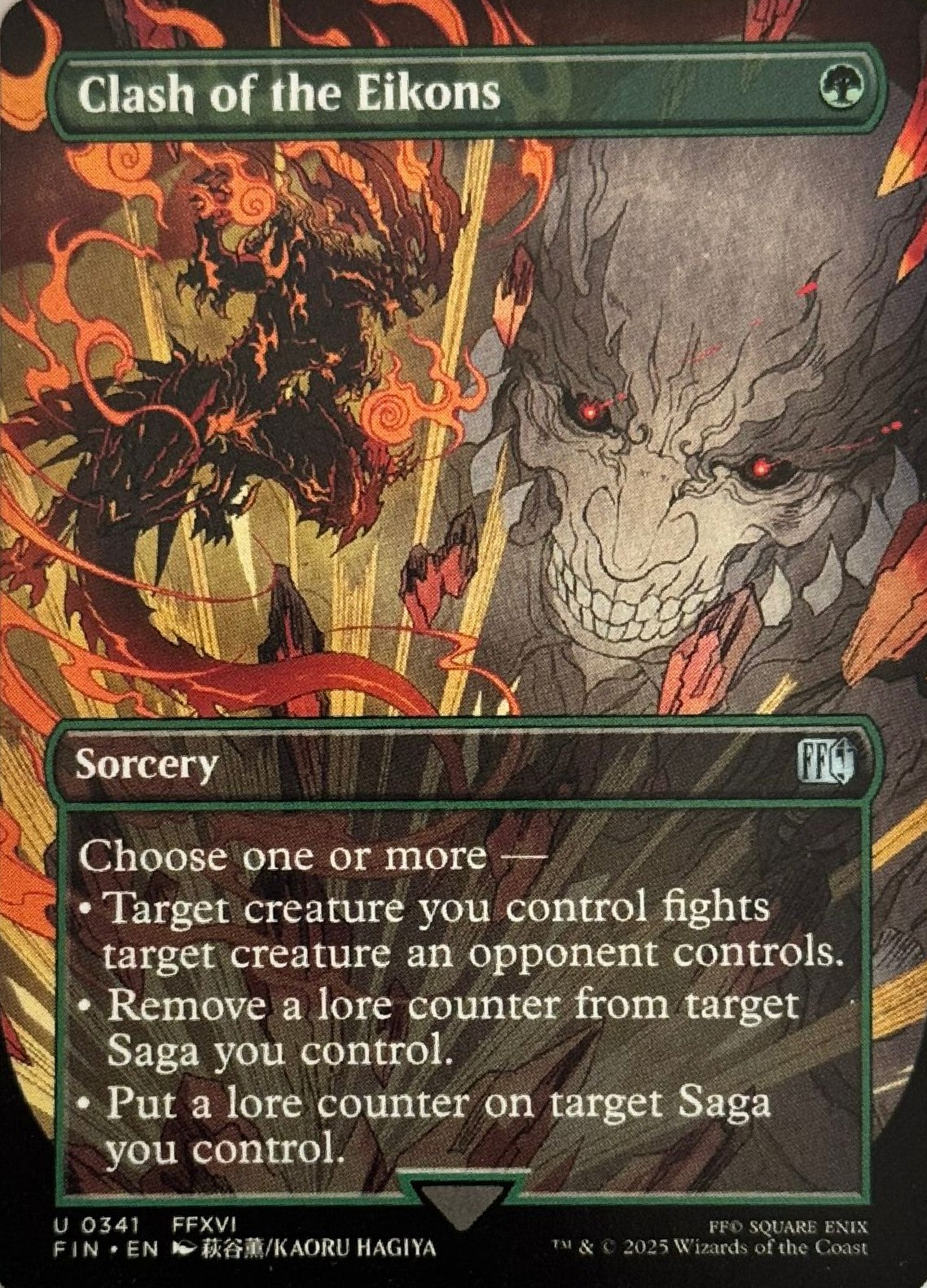 Magic tcg Clash Of The Eikons 0341 Borderless