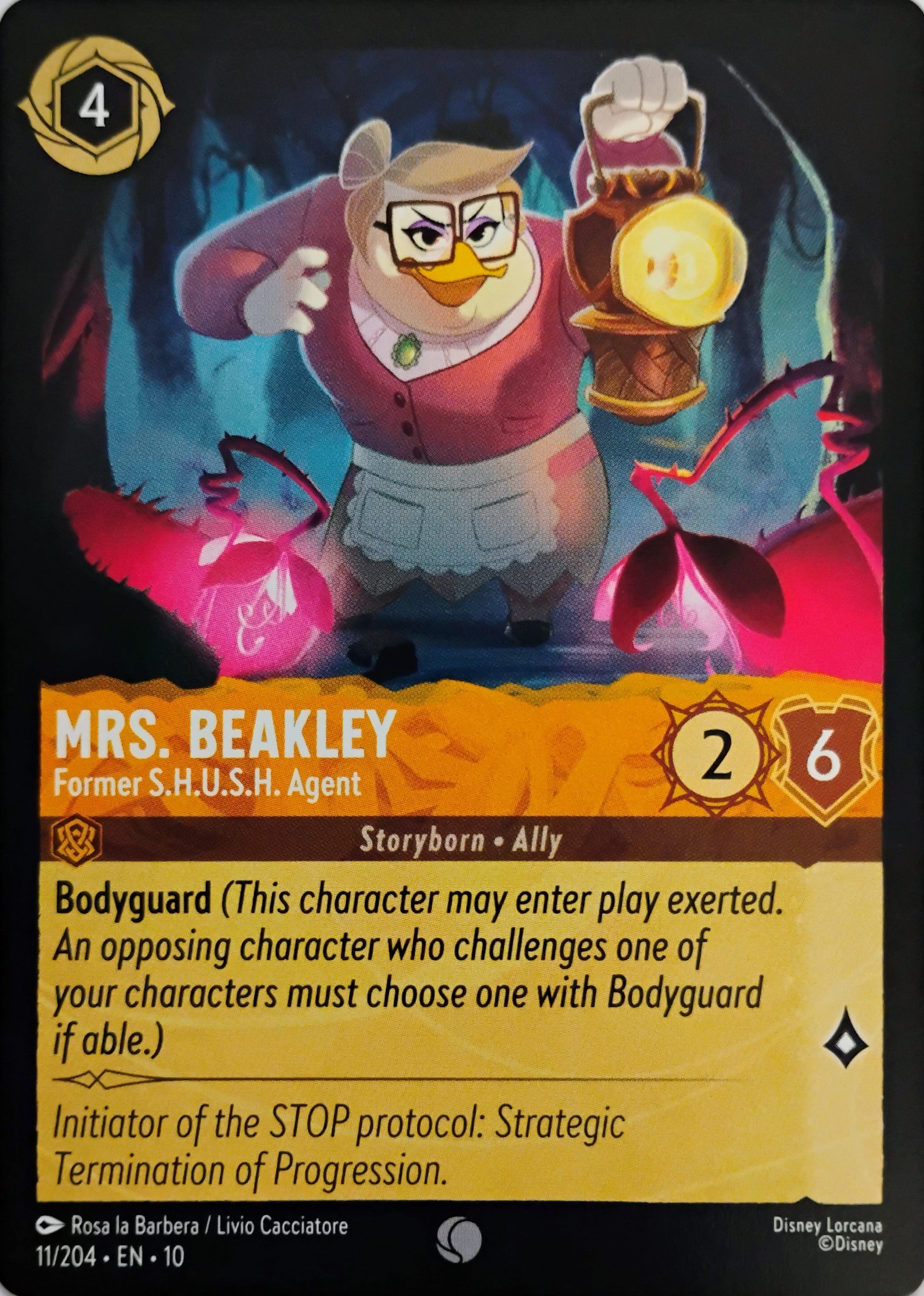 Disney Lorcana Mrs. Beakley 11/204