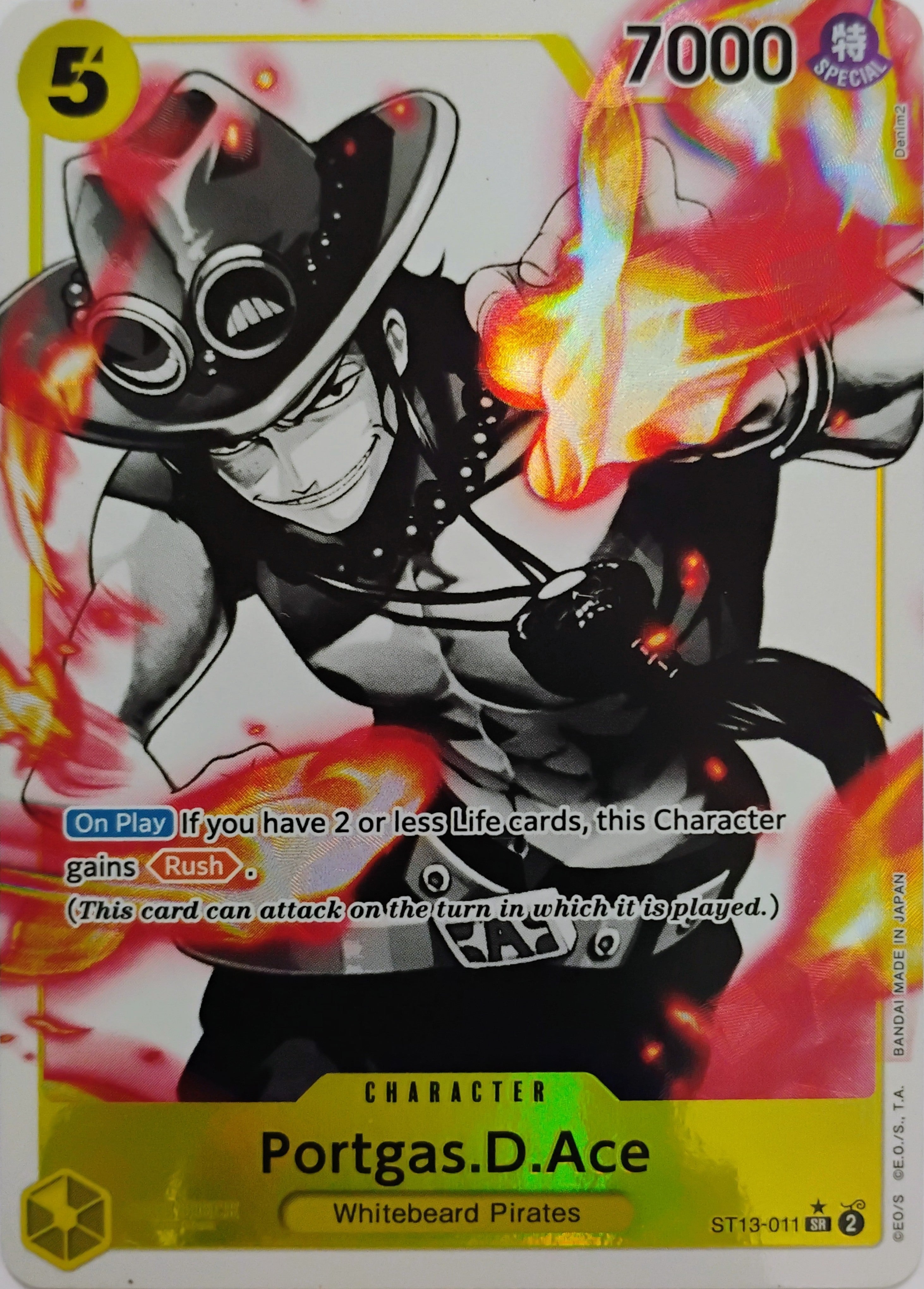Yugioh! Portgas.D.Ace St13-011 Foil