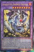 Yugioh! Snake-Eyes Doomed Dragon Ra05-en039 1st edition Ultimate
