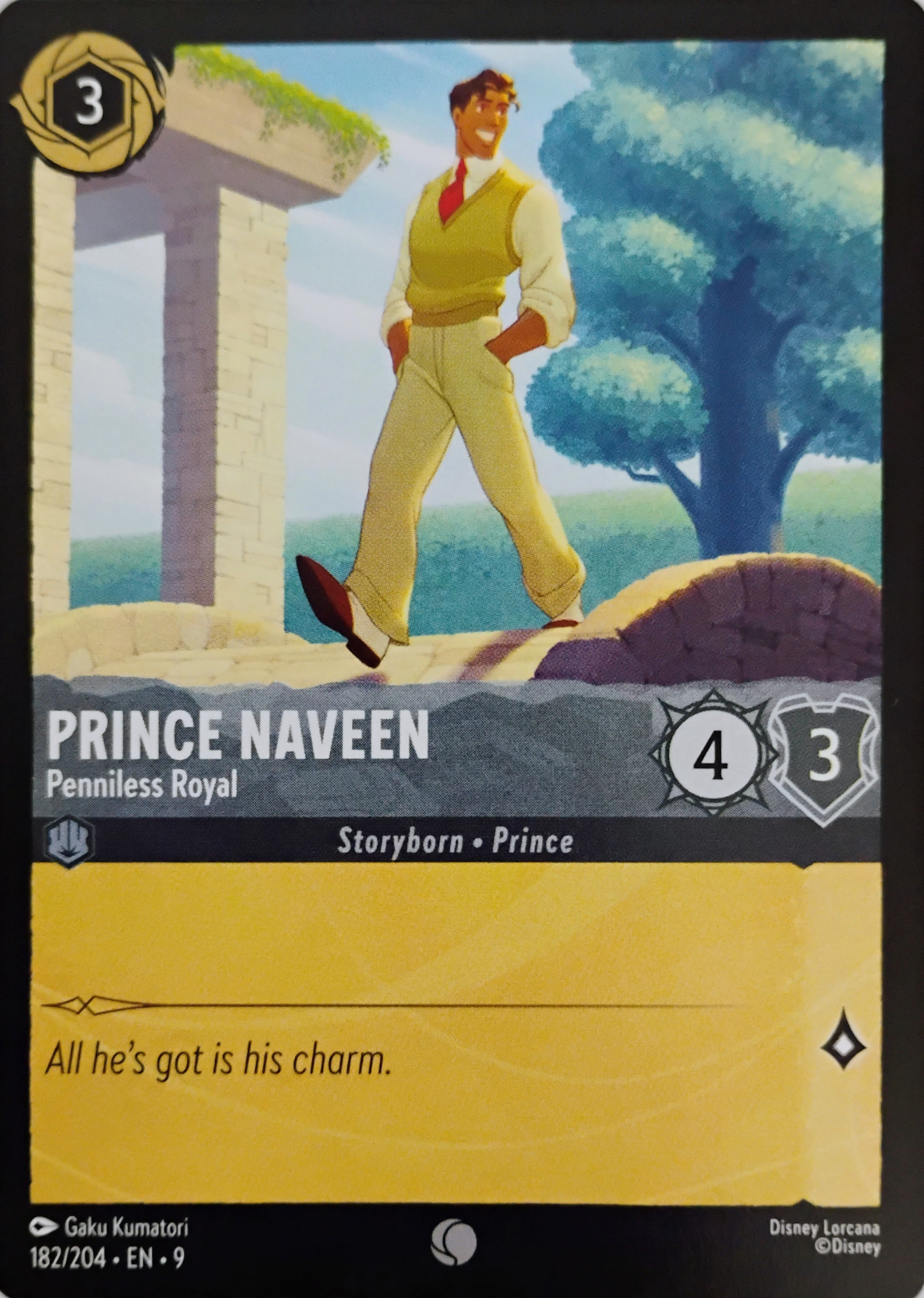 Disney Lorcana Prince Naveen 182/204