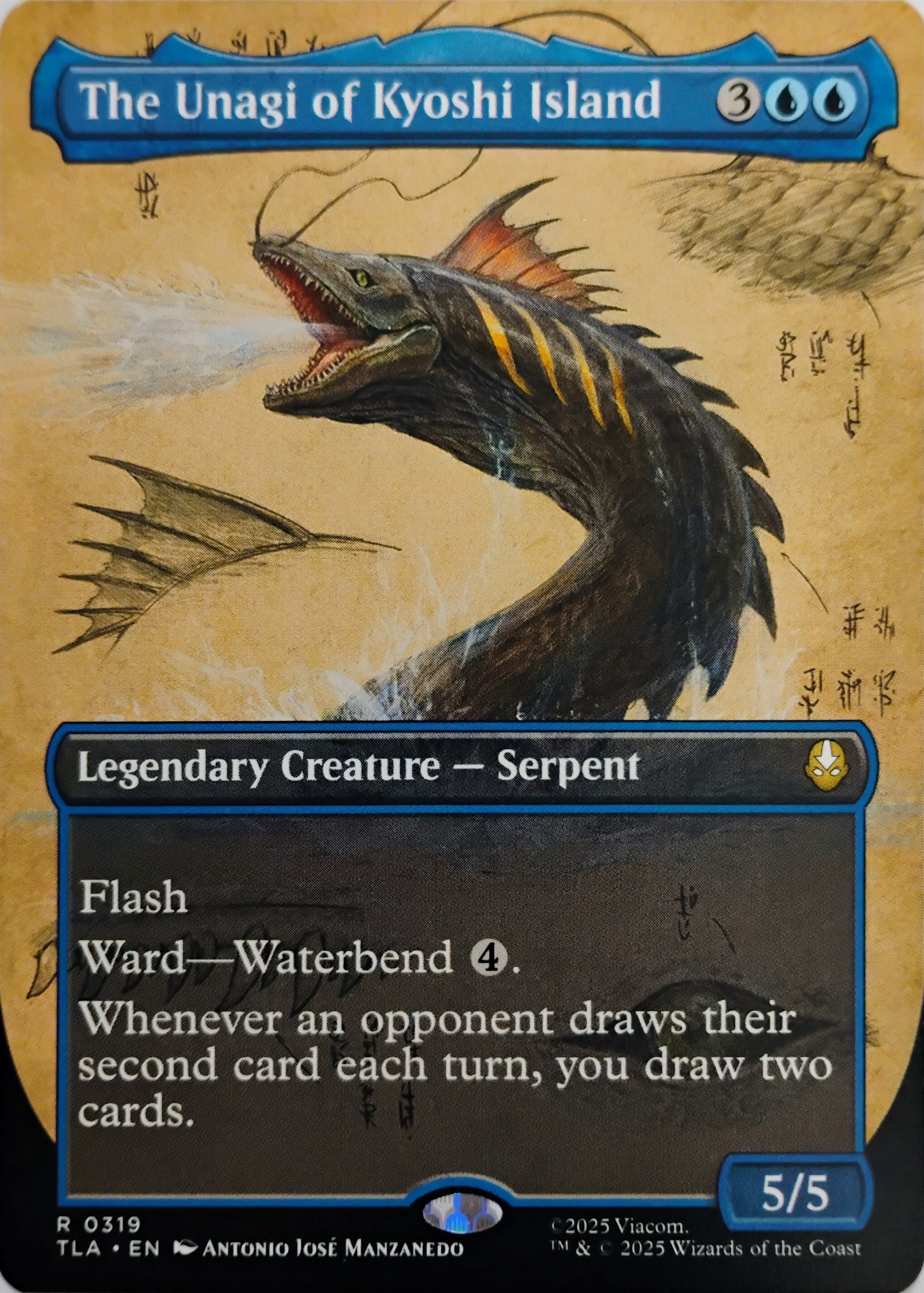 Magic tcg The Unagi Of Kyoshi Island 0319