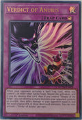 Yugioh! Verdict of Anubis Mztm-En009 1st Edition Ultra