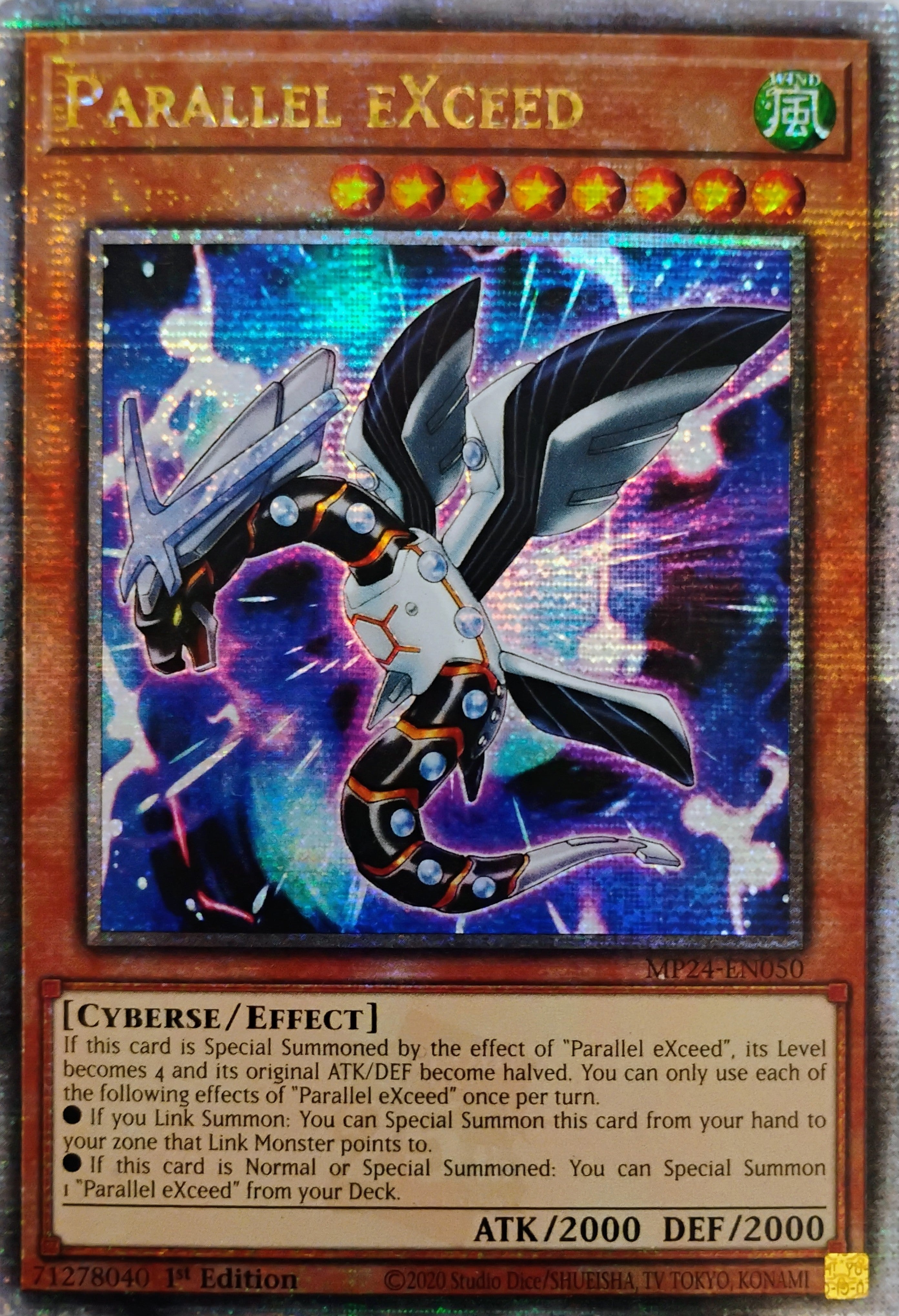 Yugioh! Parallel Exceed Mp24-en050 Quarter Century