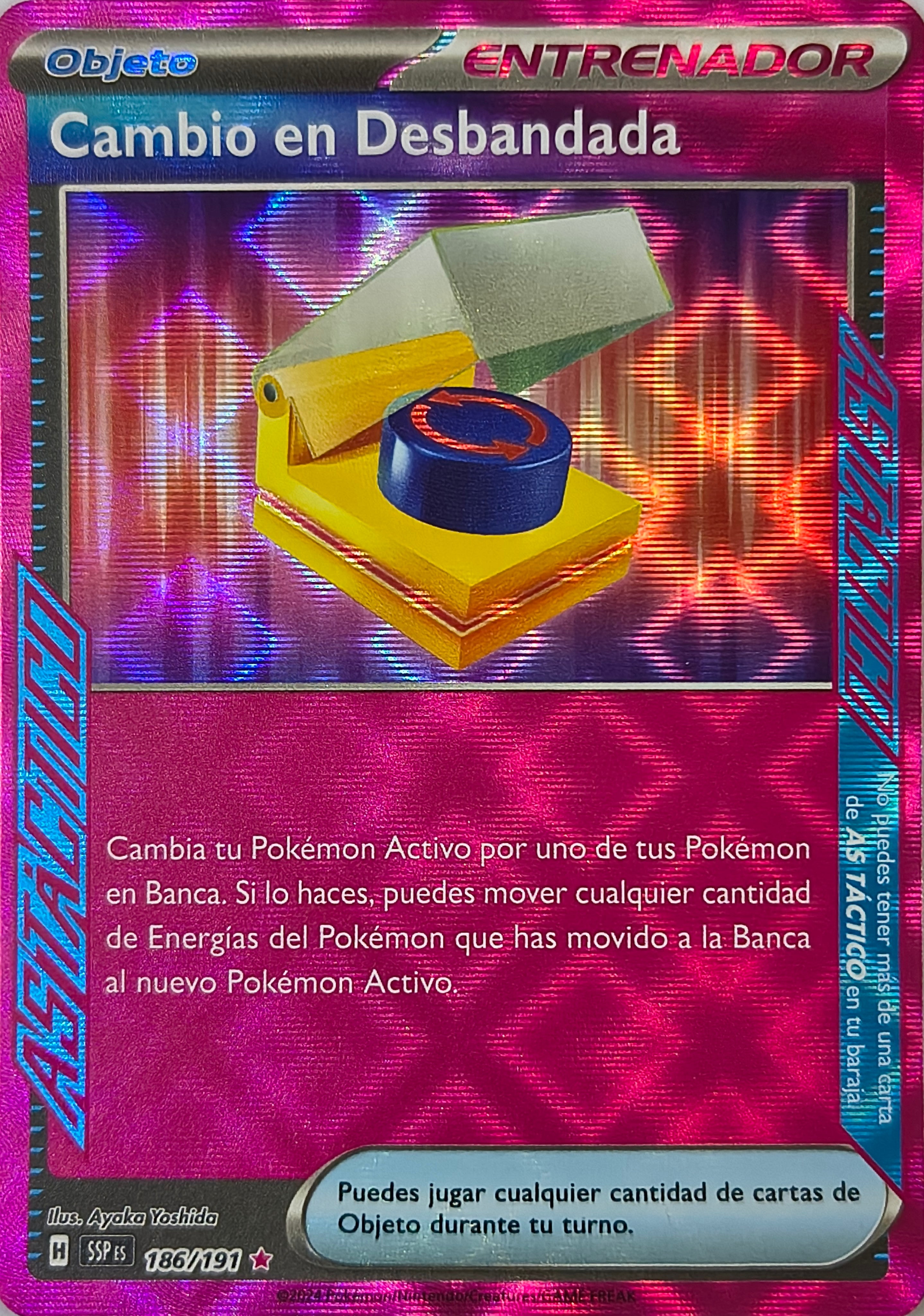 Pokémon tcg Cambio En Desbandada 186/191