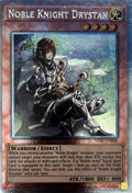 Yugioh! Noble Knight Drystan NKRT-EN008 Limited Edition Platinum Rare