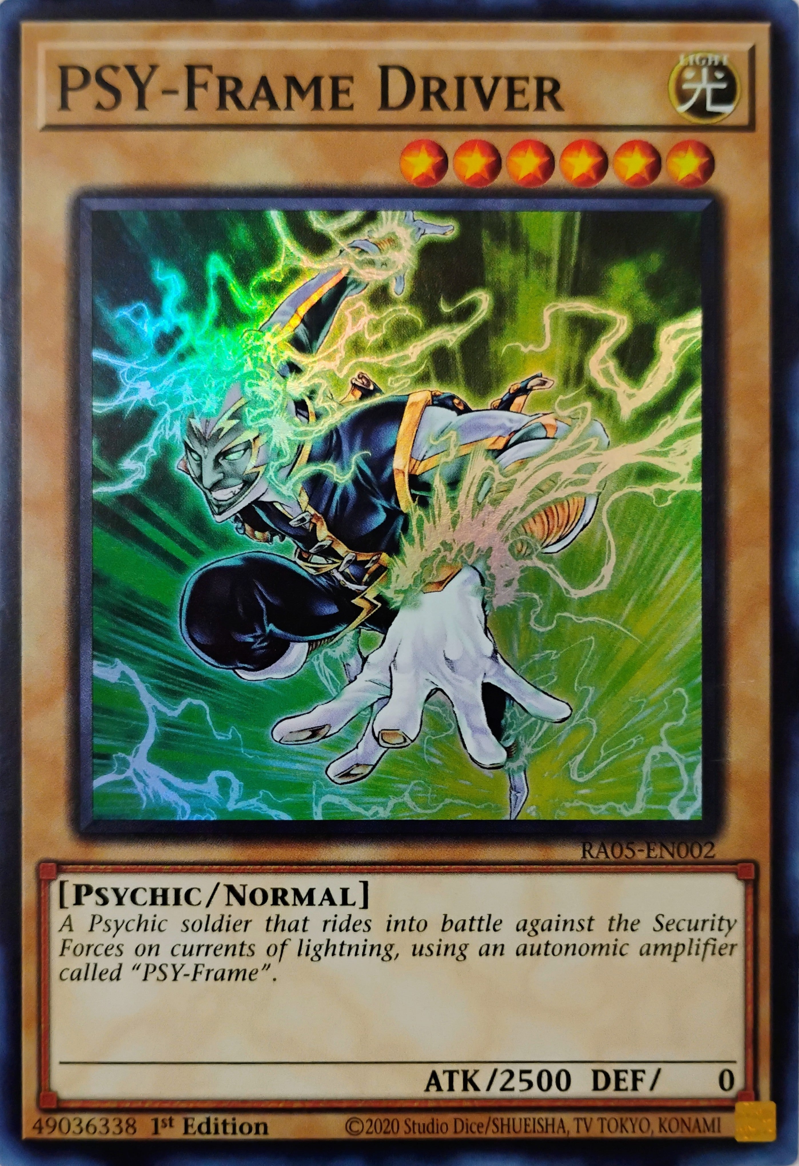 Yugioh! Psy-frame Driver Ra05-en002 Super Rare