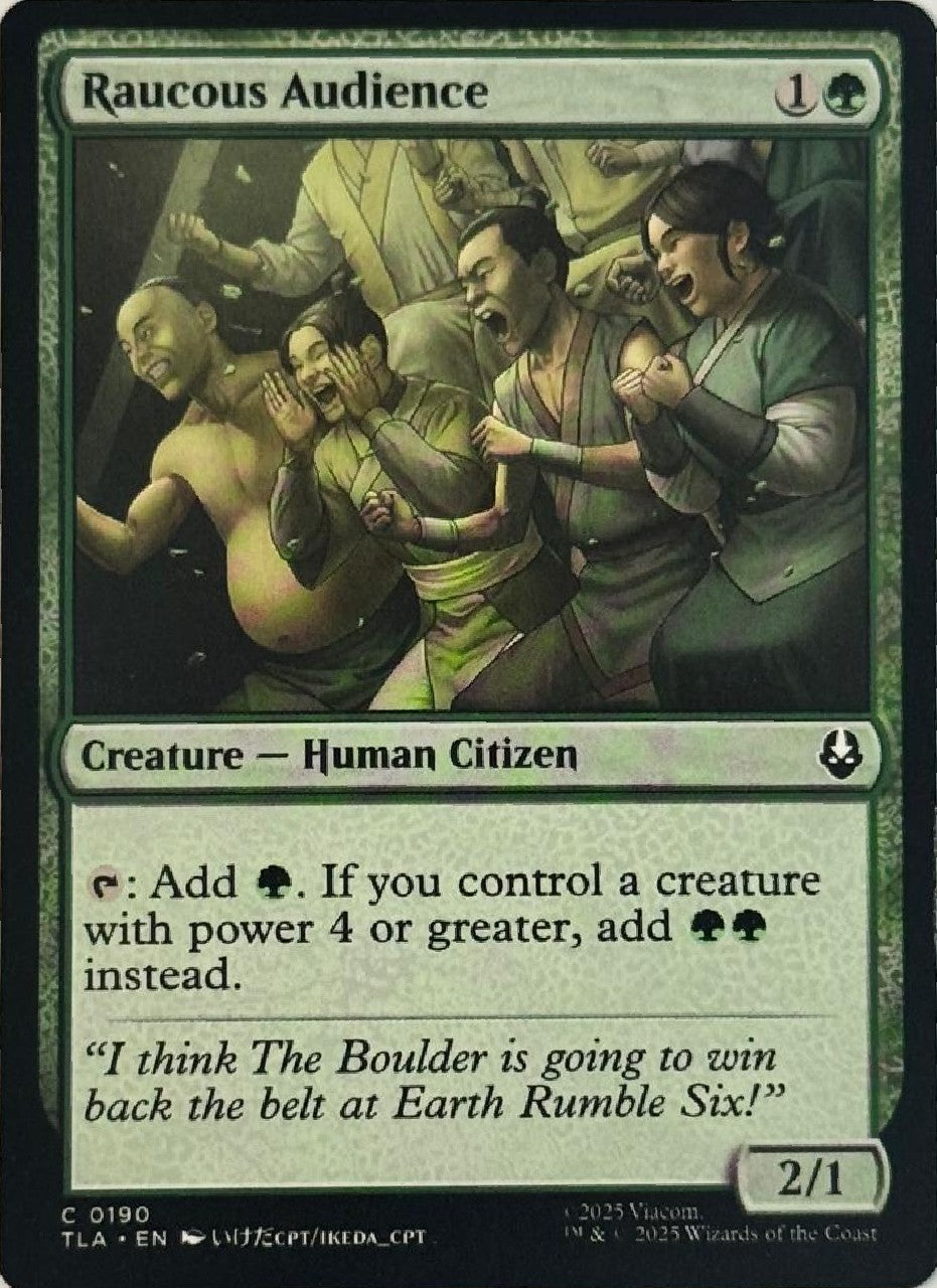 Magic Tcg Raucous Audience 0190 Común