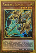Yugioh! Artifact Lancea Mago-En008 1st Edition Gold Rare